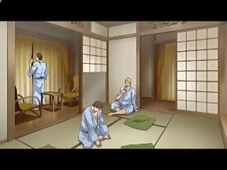 Ganbang v kúpeľ s jap pani (hentai)-- x menovitý klip kamery 