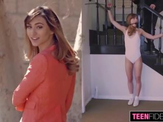 Teenfidelity patrauklus meilužis ana rožė tutored į seksas video